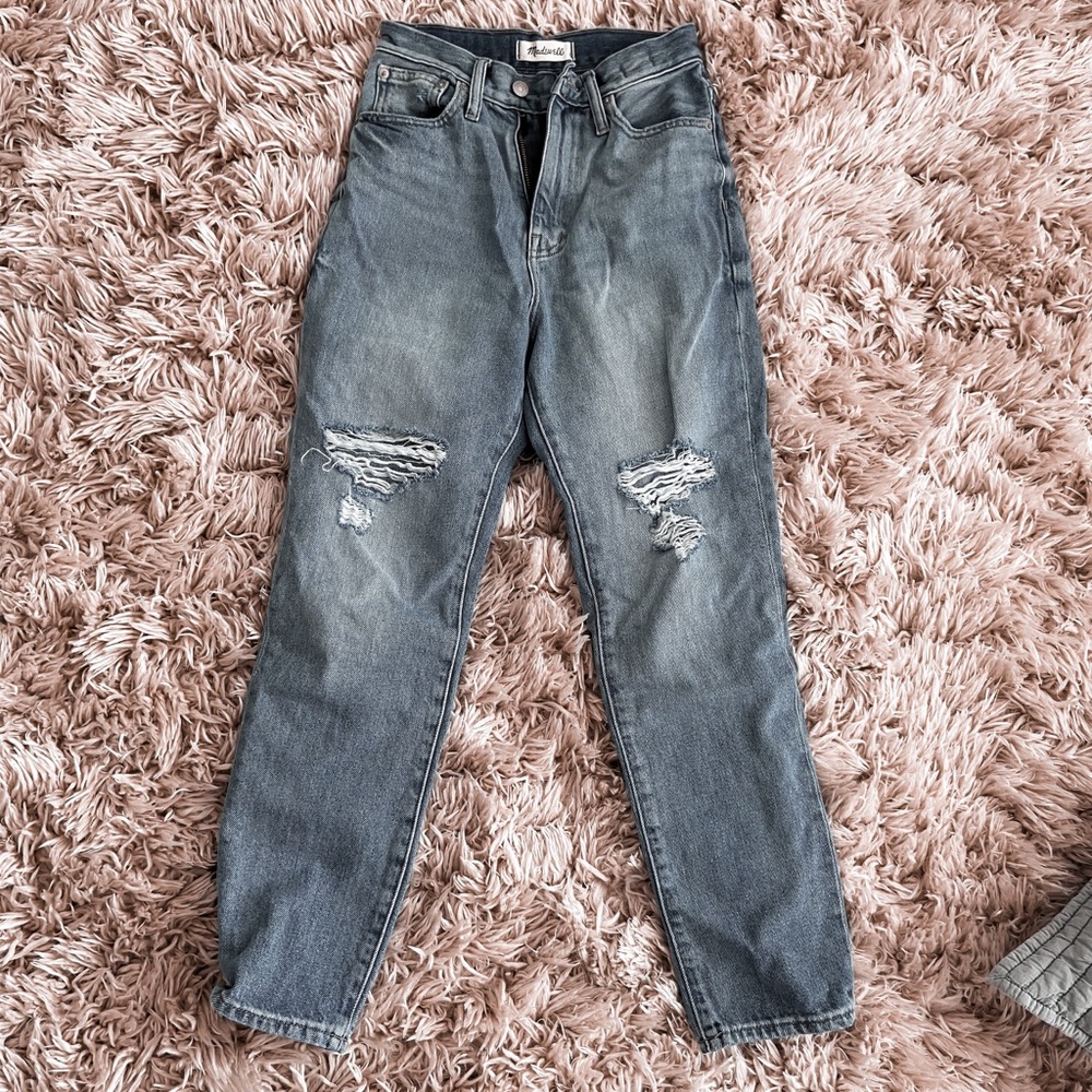 Madewell mom jeans